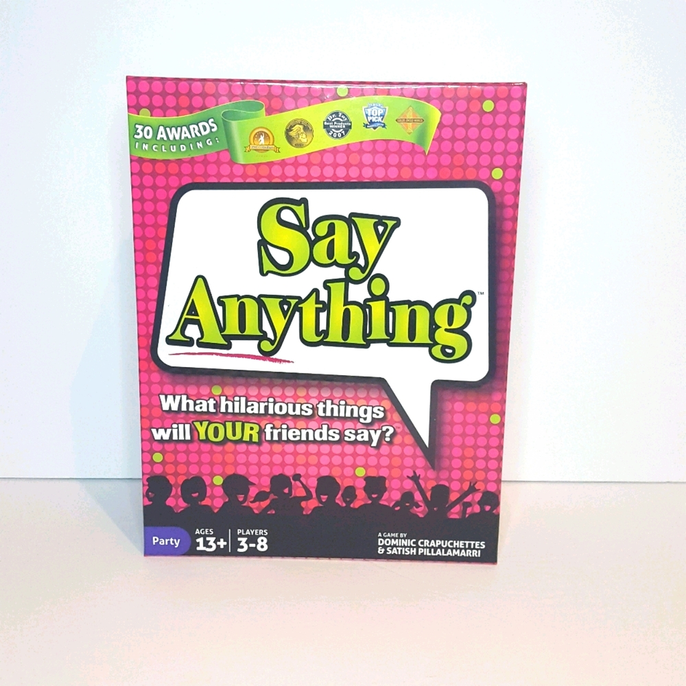 Say Anything Game Party Family Friends